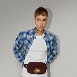 Timbiebs Justin Bieber collab WITH TIM HORTONS FANNY PACK